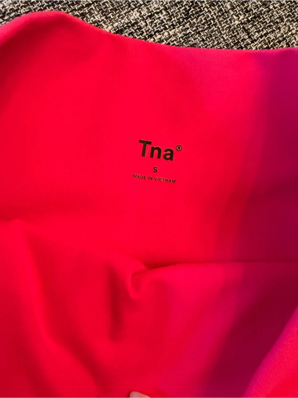 TNA High-Waist Hot Pink Women's Bike Shorts